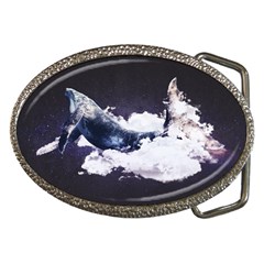 Blue Whale Dream Belt Buckles by goljakoff