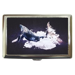 Blue Whale Dream Cigarette Money Case by goljakoff