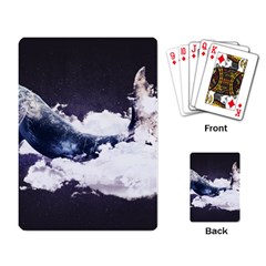 Blue Whale Dream Playing Cards Single Design (rectangle) by goljakoff