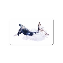 Blue Whale Dream Magnet (name Card) by goljakoff