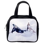 Blue whale dream Classic Handbag (One Side) Front