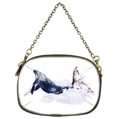 Blue Whale Dream Chain Purse (two Sides) by goljakoff