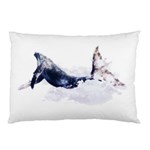 Blue whale dream Pillow Case (Two Sides) Front