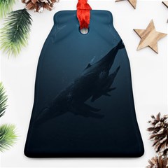 Blue Whale Family Ornament (bell) by goljakoff