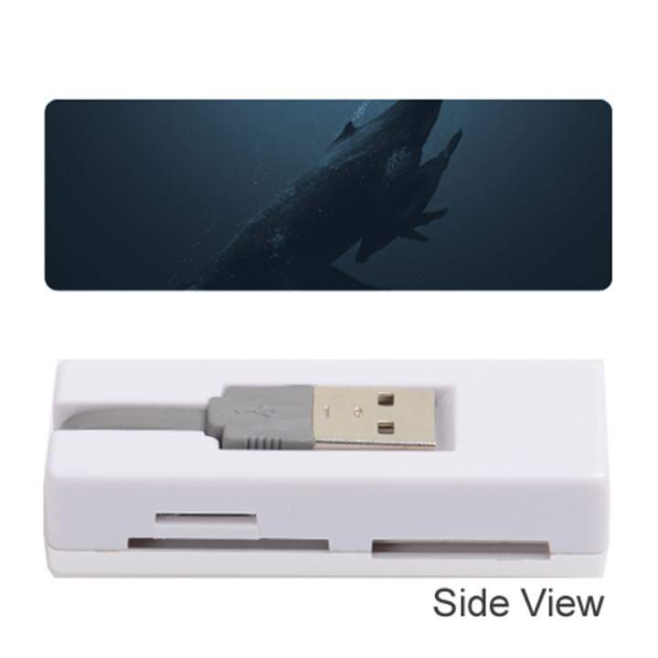 Blue whale family Memory Card Reader (Stick)