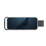 Blue whale family Portable USB Flash (Two Sides) Front