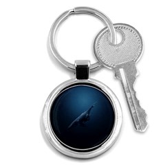 Whales Family Key Chain (round) by goljakoff