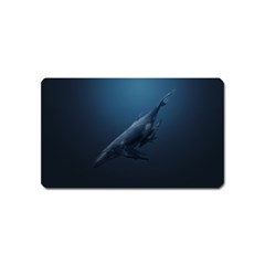 Whales Family Magnet (name Card) by goljakoff