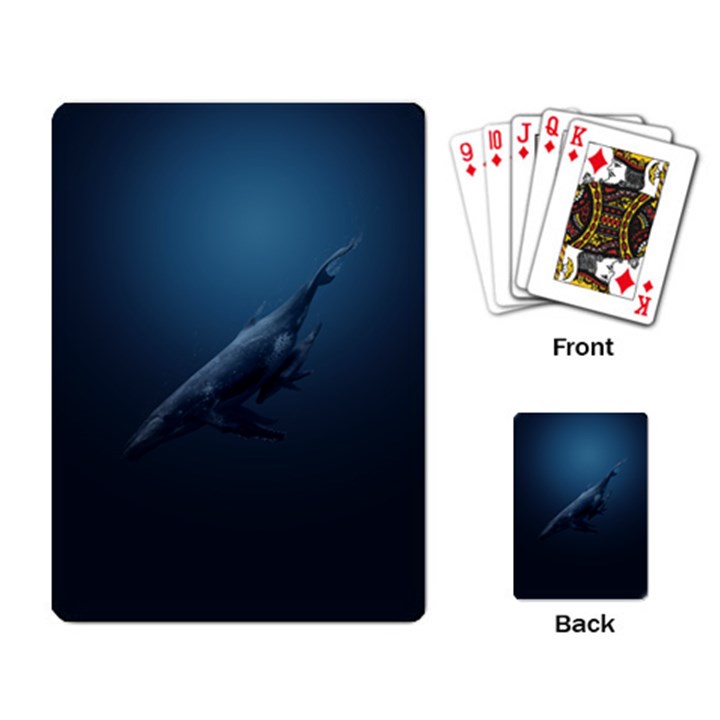 Whales family Playing Cards Single Design (Rectangle)