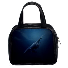 Whales Family Classic Handbag (two Sides) by goljakoff