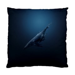 Whales Family Standard Cushion Case (one Side) by goljakoff