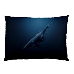 Whales Family Pillow Case by goljakoff