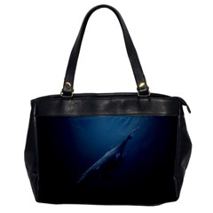 Whales Family Oversize Office Handbag by goljakoff