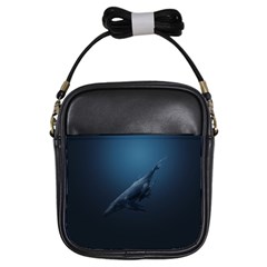 Whales Family Girls Sling Bag by goljakoff