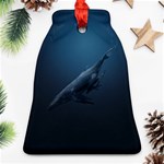 Whales family Ornament (Bell) Front