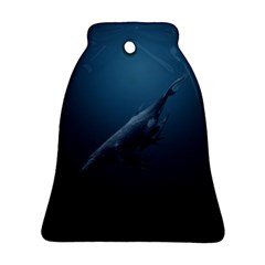 Whales Family Bell Ornament (two Sides) by goljakoff