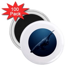 Whales 2 25  Magnets (100 Pack)  by goljakoff