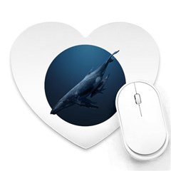 Whales Heart Mousepads by goljakoff