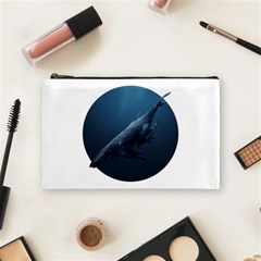 Whales Cosmetic Bag (medium) by goljakoff