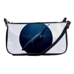 Whales Shoulder Clutch Bag Front