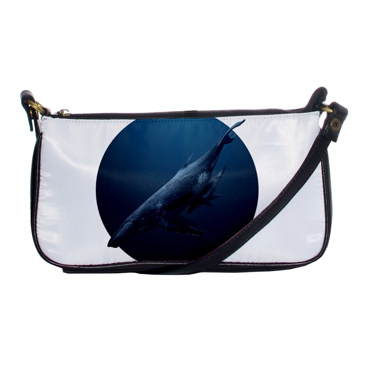 Whales Shoulder Clutch Bag