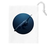 Whales Drawstring Pouch (4XL) Front