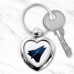 Blue Whales Key Chain (heart) by goljakoff