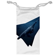 Blue Whales Jewelry Bag by goljakoff