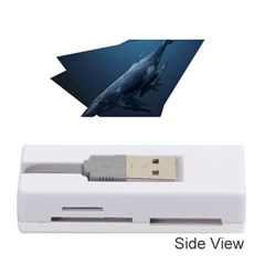 Blue Whales Memory Card Reader (stick) by goljakoff