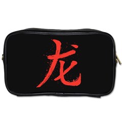 Dragon Toiletries Bag (two Sides) by goljakoff