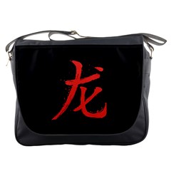 Dragon Messenger Bag by goljakoff