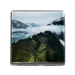 Mountain landscape Memory Card Reader (Square 5 Slot)