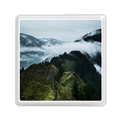 Mountain landscape Memory Card Reader (Square)