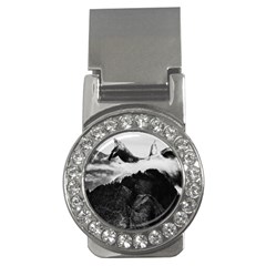 Whale In Clouds Money Clips (cz)  by goljakoff