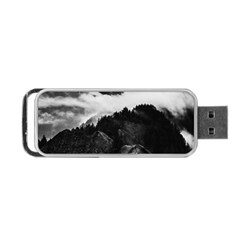 Whale In Clouds Portable Usb Flash (one Side) by goljakoff