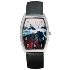 Dream Whale Barrel Style Metal Watch by goljakoff