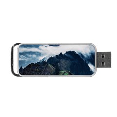 Blue Whales Dream Portable Usb Flash (two Sides) by goljakoff