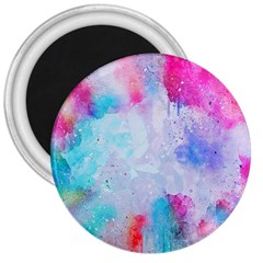 Rainbow Paint 3  Magnets by goljakoff