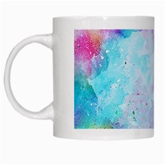 Rainbow Paint White Mugs by goljakoff