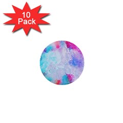 Rainbow Paint 1  Mini Buttons (10 Pack)  by goljakoff