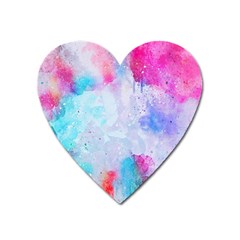 Rainbow Paint Heart Magnet by goljakoff