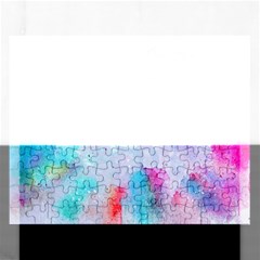 Rainbow Paint Rectangular Jigsaw Puzzl by goljakoff