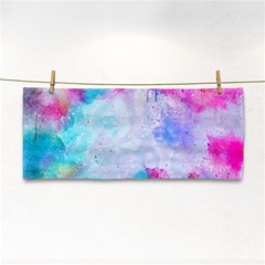 Rainbow Paint Hand Towel by goljakoff