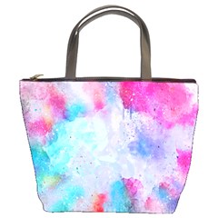 Rainbow Paint Bucket Bag by goljakoff