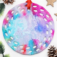 Rainbow Paint Ornament (round Filigree) by goljakoff