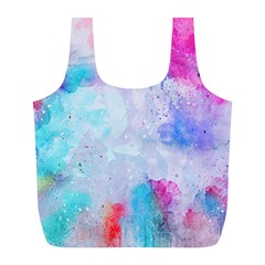 Rainbow Paint Full Print Recycle Bag (l) by goljakoff