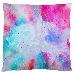 Rainbow Paint Standard Flano Cushion Case (one Side) by goljakoff