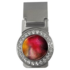 Red Galaxy Paint Money Clips (cz)  by goljakoff