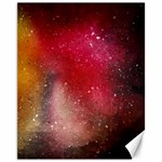 Red galaxy paint Canvas 11  x 14  10.95 x13.48  Canvas - 1