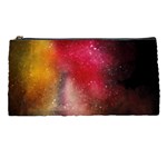 Red galaxy paint Pencil Case Front